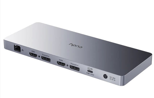 CUDY CS700 13-IN-1 10Gbps Alüminyum USB-C Dual 4K Docking Station