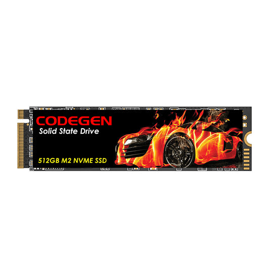 CODEGEN CDG-512GB-NVME M.2 512GB (2100/1700MB/s) PCIe + NVMe SSD Disk (22x80MM)