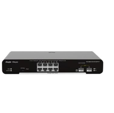 RUIJIE-REYEE RG-NBS3100-8GT2SFP-P 8 Port 10/100/1000 Yönetilebilir (L2) 2 SFP 8 port poe 125W Switch