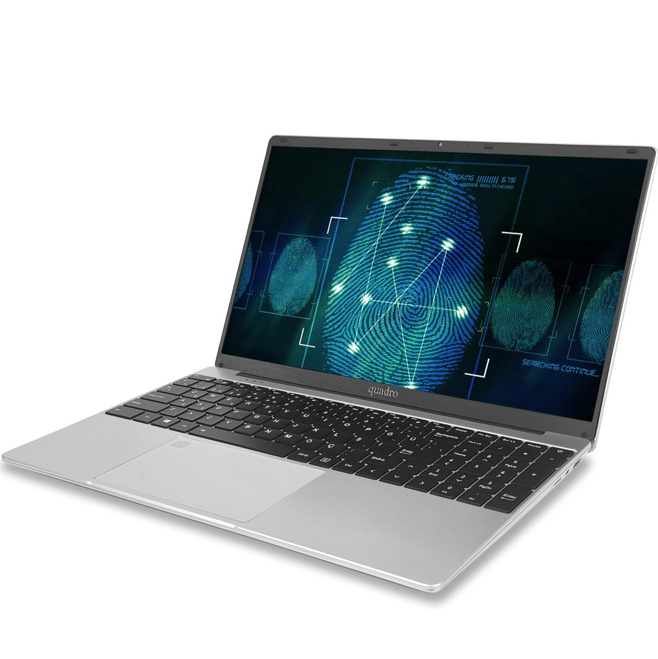 QUADRO NovaBook XU16125-1650F i5-1245U 16GB 512GB SSD O/B Intel UHD 15.6" DOS Gümüş Notebook