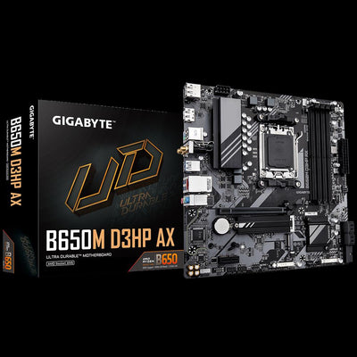 GIGABYTE B650M D3HP AX B650  DDR5 GLan mATX HDMI M2 USB3.2 AM5 Anakart