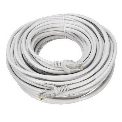 ODS 02R45R45C6UJ1W10A CAT6 UTP LSZH BAKIR 10 Metre Beyaz Patch Cord