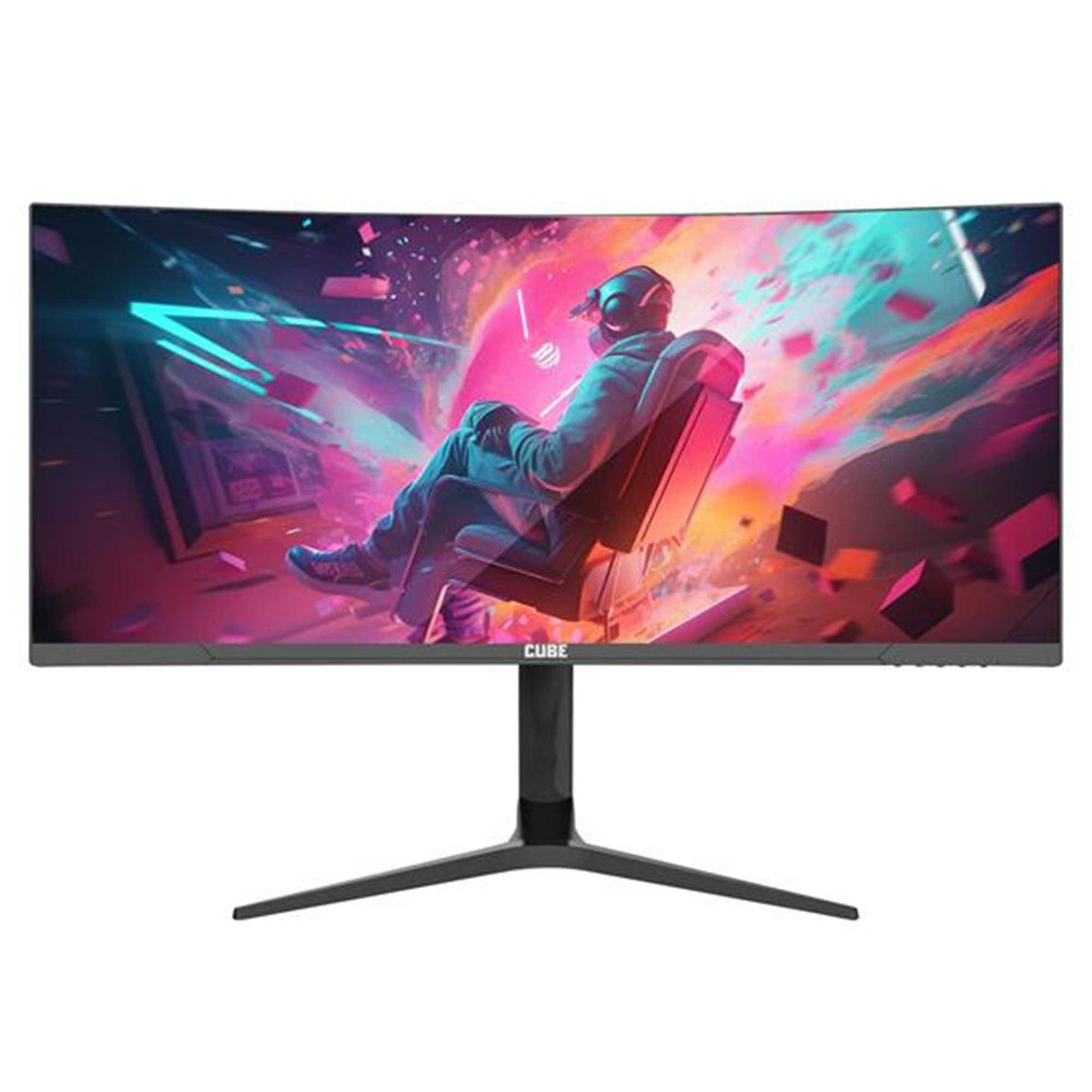 CUBE PA-34V165C 34" 165hz 1ms WQHD (VESA) RGB Oyuncu Monitörü