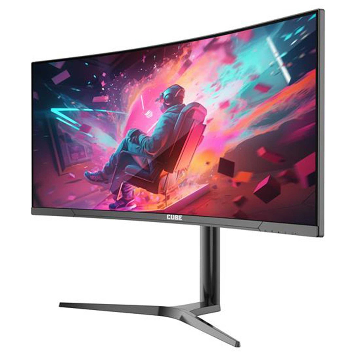 CUBE PA-34V165C 34" 165hz 1ms WQHD (VESA) RGB Oyuncu Monitörü