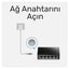 Cudy FS105 5Port 10/100Mbps Duvar Montajlı Metal Masaüstü Switch