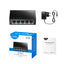 Cudy FS105 5Port 10/100Mbps Duvar Montajlı Metal Masaüstü Switch