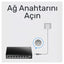 Cudy FS108 8Port 10/100Mbps Duvar Montajlı Metal Masaüstü Switch