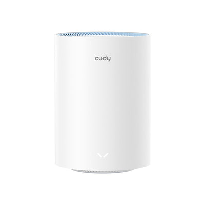 Cudy M1200 5GHz 867Mbps, 2.4GHz 300Mbps, 2 Port, 2X5dBi anten, Wi-Fi Mesh Menzil Genişletici Router