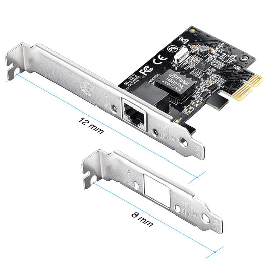 Cudy PE10 WOL 10/100/1000Mbps Gigabit PCI LAN Express Adaptör