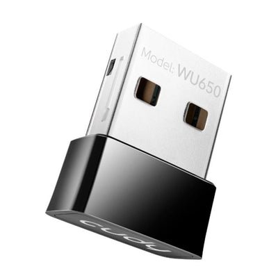 Cudy WU650 5GHz 433Mbps, 2.4GHz 200Mbps Wi-Fi Mini USB Adaptör(AC1200 Serisi)