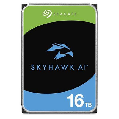 SEAGATE ST16000VE002 SKYHAWK 3.5" 16TB 7200rpm 256mb SATA 7/24 Harddisk