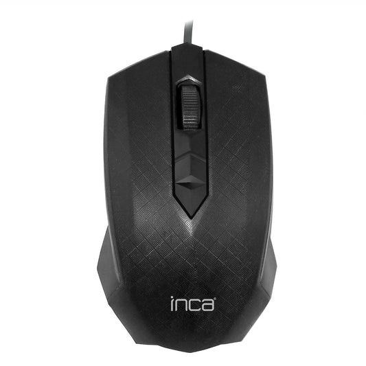 INCA IM-119 USB Kablolu siyah Mouse