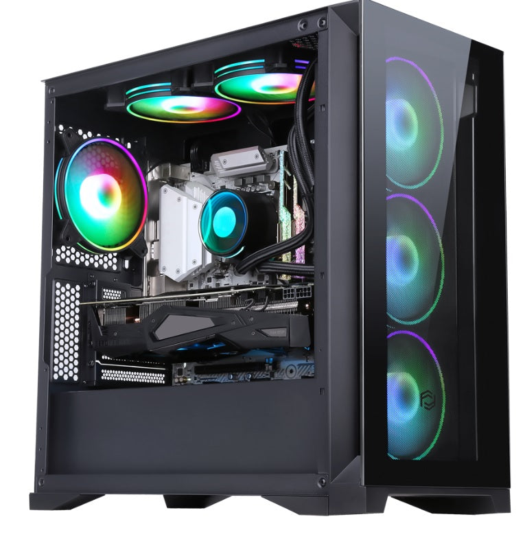 FRISBY FC-9450G MORO 750W 80+ Bronze Siyah Dual-Ring RGB Fan Mid Tower ATX Kasa