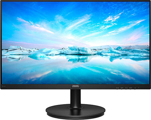 PHILIPS 221V8 VLine 21.5" LED 4ms 75Hz 1920x1080 FullHD VGA HDMI (VESA) Siyah Monitör