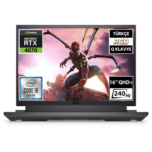 Dell Gaming G16 7630 G76302401024U i9-13900HX RTX4070 16" QHD+ Taşınabilir Bilgisayar