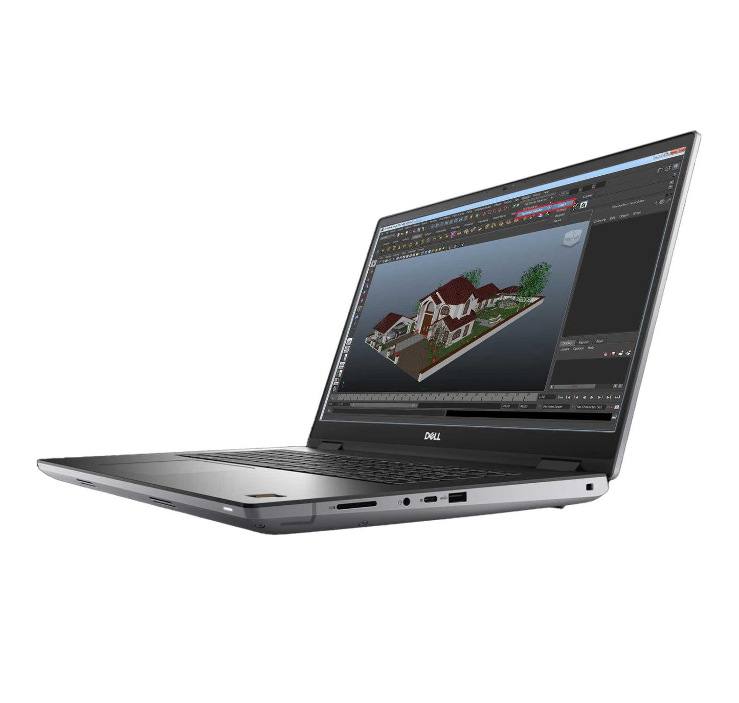 Dell Precision M7780 XCTOP7780EMEA-VP2 i9-13950HX RTX5000 17.3" FullHD Taşınabilir iş istasyonu