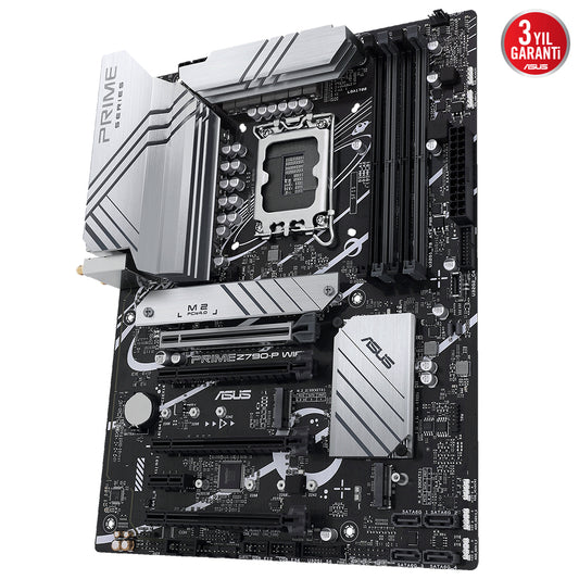 ASUS PRIME Z790-P WIFI Z790 DDR5 (Vga Yok) GLan 2.5G ATX HD DP US3 M2 WIFI BT RGB 1700p Anakart