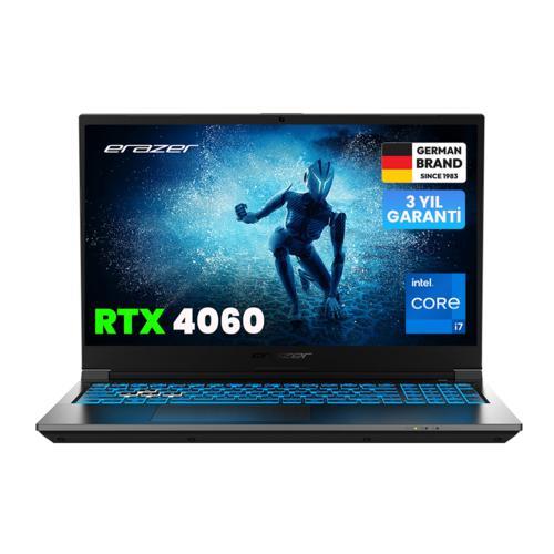 ERAZER Deputy P60i MD62749 i7-13620H 16GB 1TB SSD 8gb RTX4060 15.6" DOS Notebook