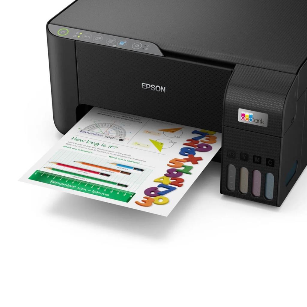 EPSON ECOTANK L3250 Renkli Deskjet AIO A4 Fotokopi Tarayıcı Wİ-Fİ Tanklı Yazıcı (Orijinal Mürekkepli)