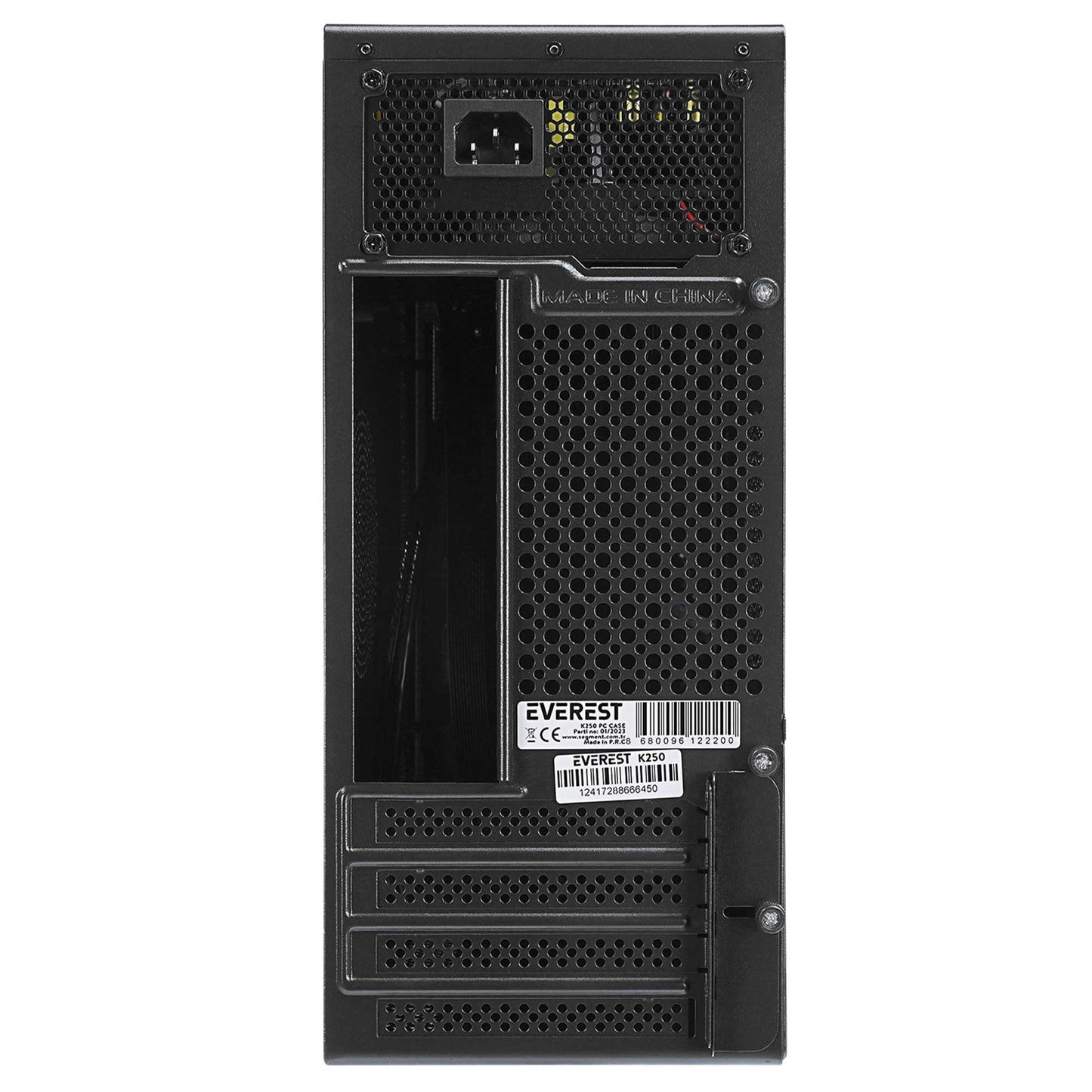 Everest K250 PEAK 250 W Mid Tower ATX Bilgisayar Kasası