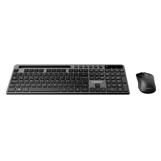 Everest KM-730 Siyah Kablosuz Q Multimedia Klavye  Mouse Set