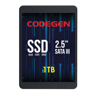 CODEGEN CDG-1TB-SSD25 2.5" 1TB (560/500MB/s) SATA SSD Disk