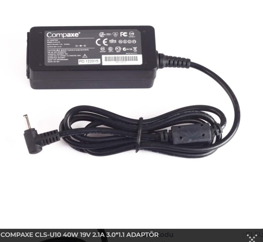 COMPAXE CLS-U10 19V 2.1A (3.0*1.1) Samsung Notebook Adaptörü