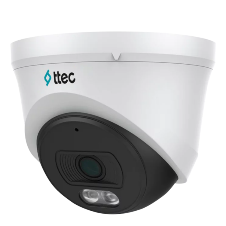 Ttec IPDP-2330M-M-Lite 1/3 2MP 2.8mm POE Sesli Dome IP Güvenlik Kamera