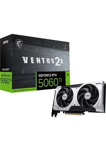 Msi Geforce Rtx5060ti 8g Ventus 2x Plus 8gb Gddr7 128bit 3xdp 1xhdmi Ekran Karti