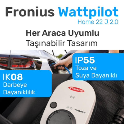 Fronius Wattpilot Home 22J 22KW Taşınabilir PV APP Elektrikli Araç Şarj Cihazı