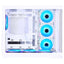GameBooster GB-G2851BW Sea View USB 3.0, ATX 7 x ARGB Fanlı, Beyaz Kasa (PSU Yok)