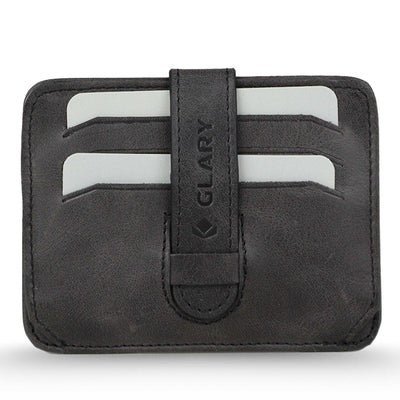 Glary GL400 1.Sınıf Kalite Hakiki Deri (Genuine Leather) Portmone Unisex Deri Kartlık Cüzdan