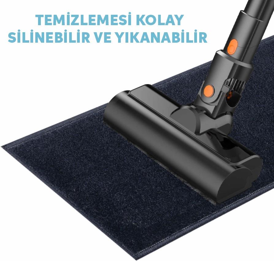 Glary Home GH13A Düz Desenli Kaydırmaz Tabanlı Merdiven Halısı