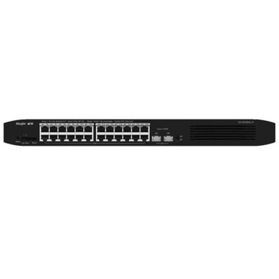 RUIJIE-REYEE RG-ES226GC-P 24 Port 10/100/1000 Yönetilebilir (L2) 2 SFP Rack mount 24 Adet Poe 370W Switch