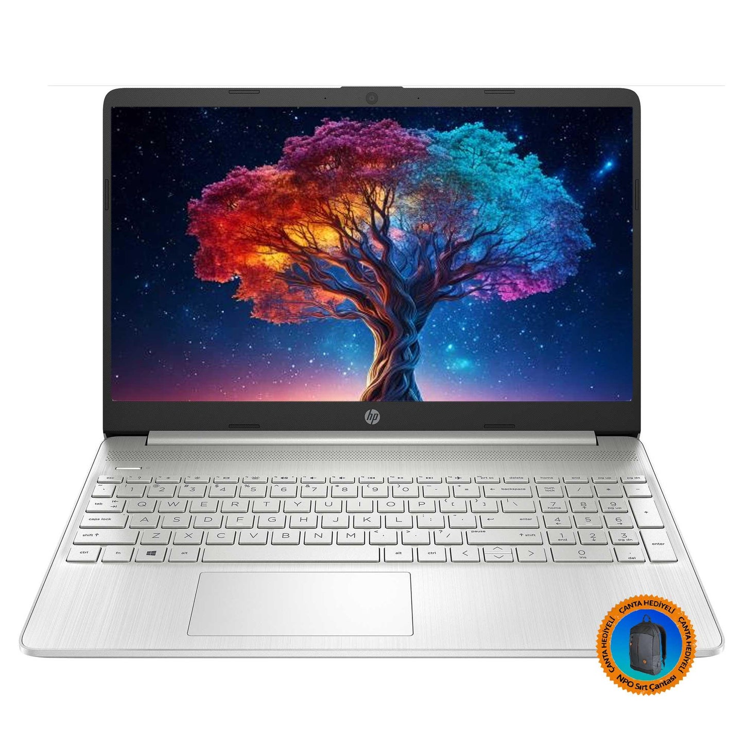 HP 15S-EQ2000NT 4H0J2EA Ryzen7 5700U 15.6" FHD Dizüstü Bilgisayar