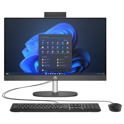 HP ProOne 240 G10 938B0EA i5-1334U 16GB 512GB SSD O/B Iris Xe 23.8" Siyah DOS All in One PC