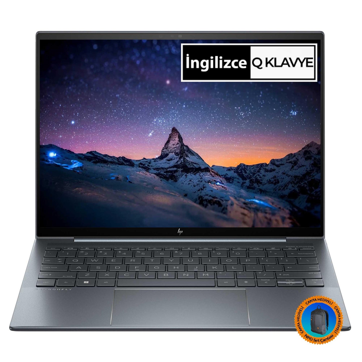 HP Dragonfly DGF4-i7321TB00TT G4 i7-1355U 13.5” WUXGA Touch Dizüstü Bilgisayar