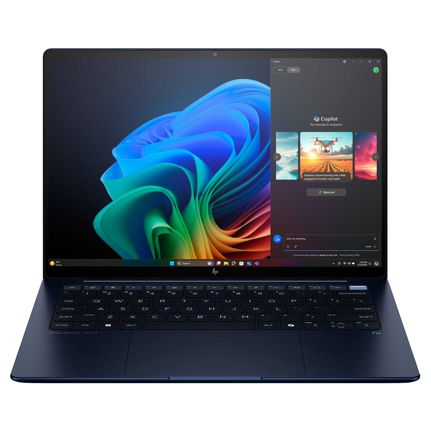 HP EliteBook Ultra G1i B68YZET Ultra5 228V 14" 2.8K Dizüstü Bilgisayar