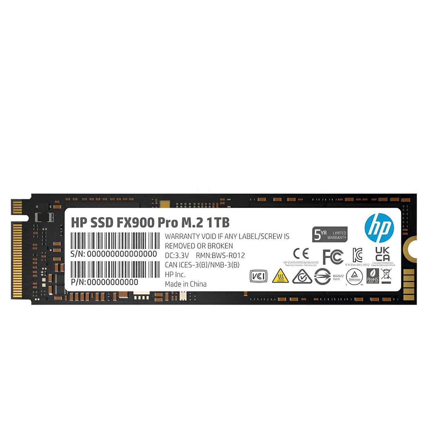 HP FX900 Pro 1TB 7400/6700 MB/s Gen4x4 M.2 22x80 SSD