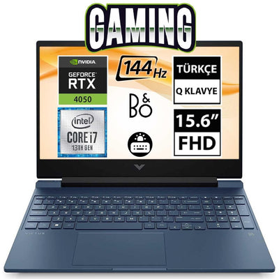 HP Victus 15-FA1018NT 7N9U6EA i7-13700H RTX4050 15.6" FullHD Taşınabilir Bilgisayar