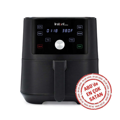 Instant Vortex 3.8 Litre 4'ü 1 Arada İşlevli Yapışmaz ve Yıkanabilir Sepetli Airfryer 140-3093-01-EU