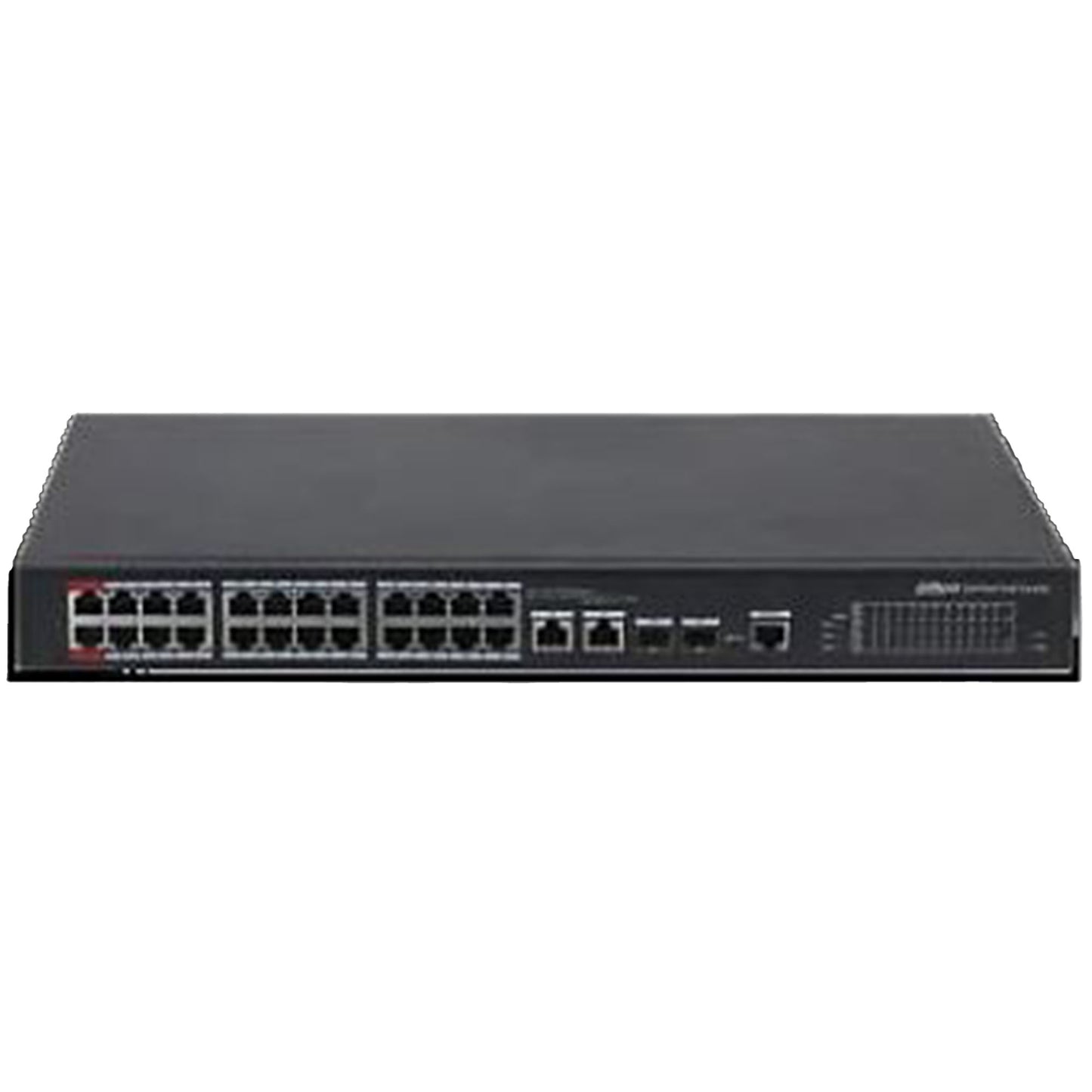 DAHUA DH-PFS4226-24ET-240-V3 24 Port 10/100 +2 Port Gb. 24 Adet Poe 240W Metal Kasa