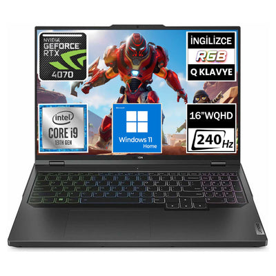 Lenovo Legion Pro 5 82WK006AUS00TT i9-13900HX RTX4070 16" WQHD Dizüstü Bilgisayar