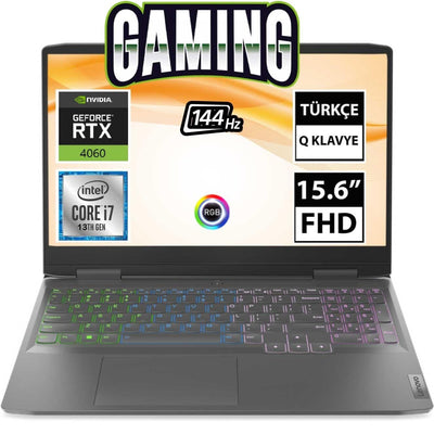 Lenovo LOQ 82XV00G9TX i7-13620H RTX4060 15.6" FullHD Dizüstü Bilgisayar