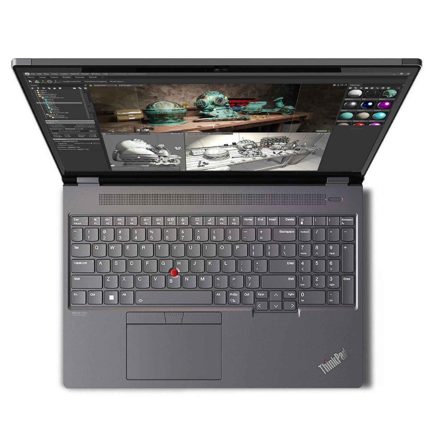 Lenovo ThinkPad P16 21FA0004TX i7-13700HX A1000 16" QHD+ Taşınabilir İş İstasyonu