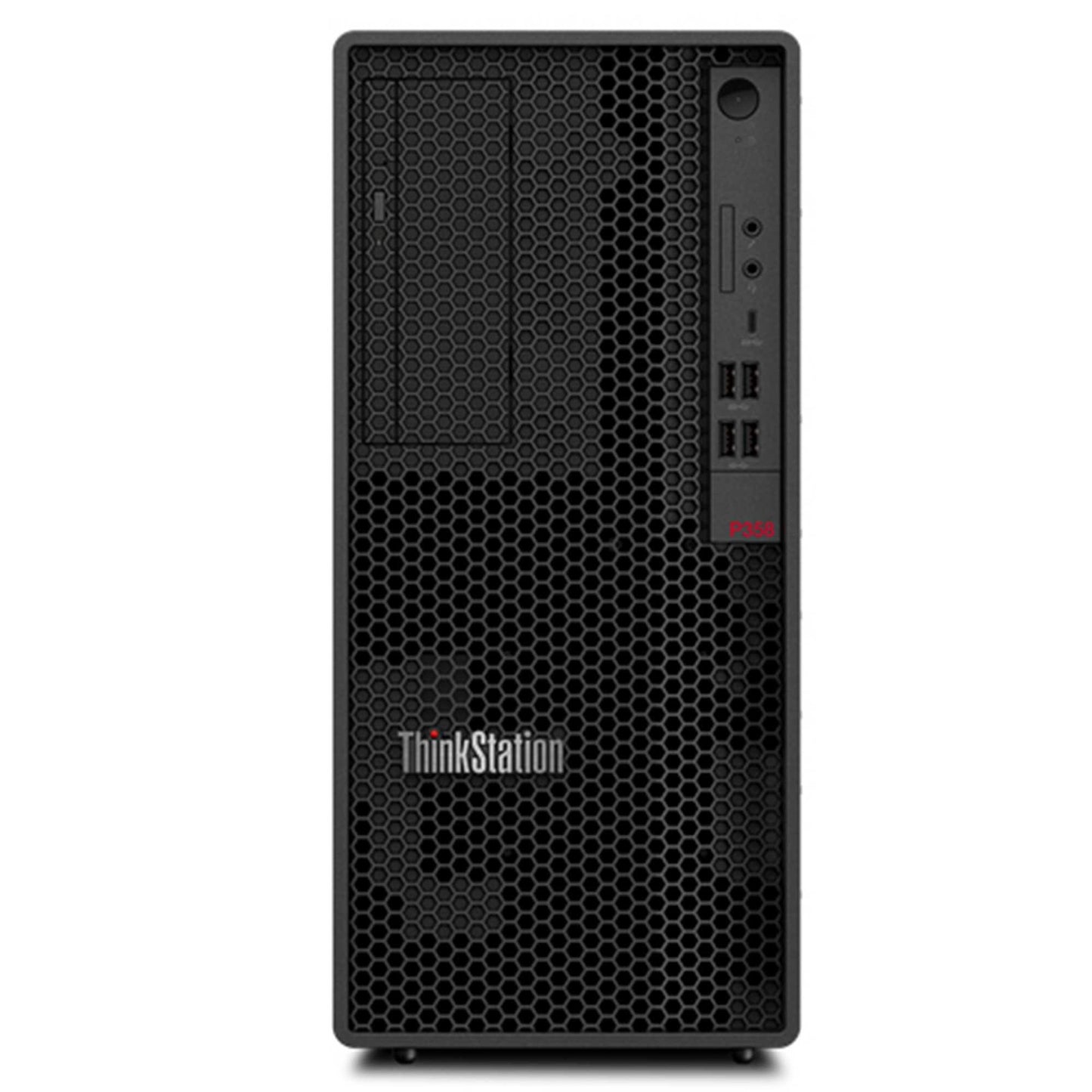 Lenovo ThinkStation P358 30GL0000TT Ryzen9 5945 RTX3080 W11P Masaüstü iş istasyonu