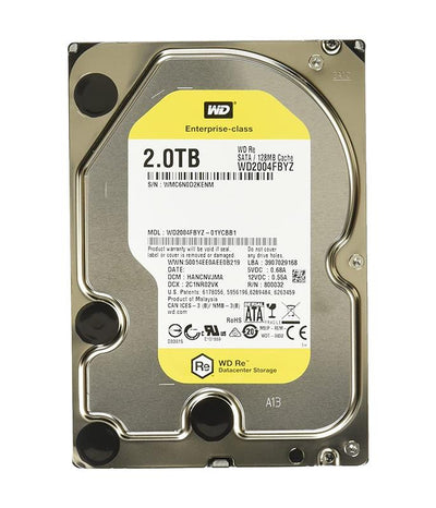 Western Digital WD2004FBYZ 3.5" 2TB 7200rpm Harddisk