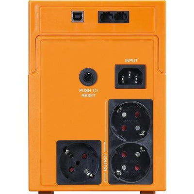 MAKELSAN LION 1200 VA LCD/USB (2x12V 7AH Akü) Line Interactive 5/10 Dk UPS
