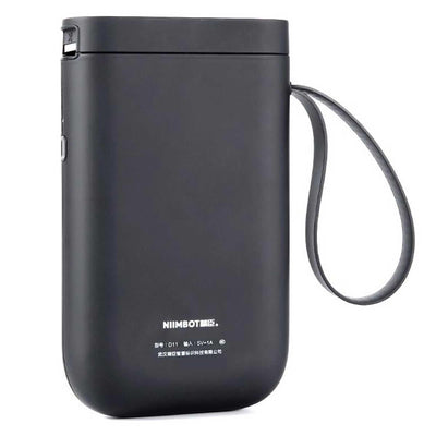 NIIMBOT D11 Bluetooth Taşınabilir Siyah Termal Etiket Yazıcı