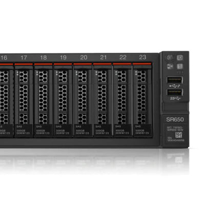 LENOVO 7X06A0PSEA-V2 SR650 SILVER 2x4210R (20C) 1x32GB 3X960 SSD (Enterprise) 2U RACK 2x750W Titanium Server